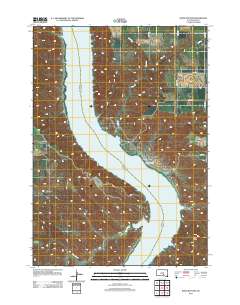 Bond Bottom 2012 topographic map thumbnail