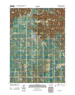 Bonesteel 2012 topographic map thumbnail