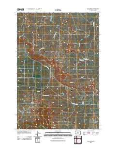 Bog Creek 2012 topographic map thumbnail