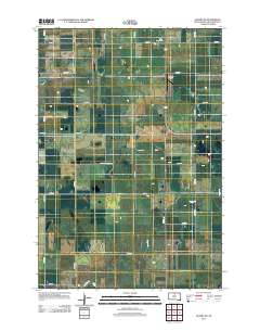 Akaska NE 2012 topographic map thumbnail