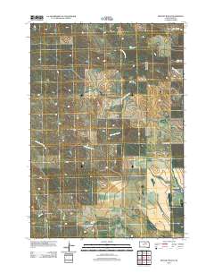 Bentley Ranch 2012 topographic map thumbnail