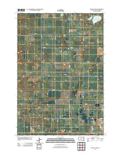 Baileys Lake 2012 topographic map thumbnail