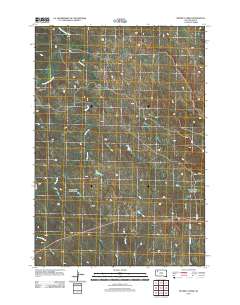 Beverly Creek 2012 topographic map thumbnail