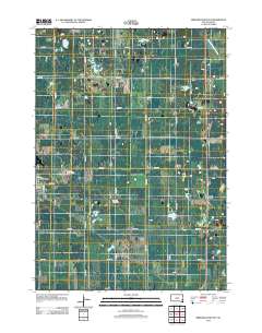 Bridgewater East 2012 topographic map thumbnail