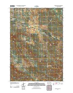 Bowen Ranch 2012 topographic map thumbnail