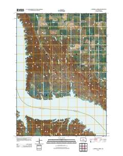 Campbell Creek 2012 topographic map thumbnail
