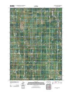 Canova West 2012 topographic map thumbnail