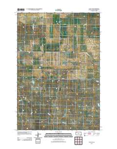 Date NE 2012 topographic map thumbnail