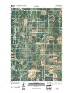 Ferney 2012 topographic map thumbnail