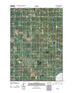 Erwin 2012 topographic map thumbnail