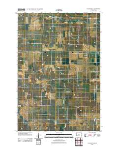 Cow Butte SW 2012 topographic map thumbnail