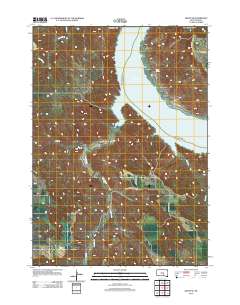 Dixon NE 2012 topographic map thumbnail