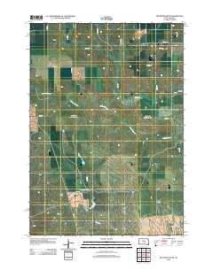 Big Bend Dam NE 2012 topographic map thumbnail