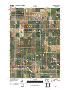 Brakke Dam 2012 topographic map thumbnail