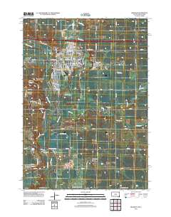 Brandon 2012 topographic map thumbnail