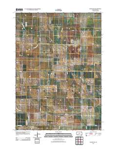 Batesland 2012 topographic map thumbnail