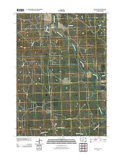 Black Eyes 2012 topographic map thumbnail