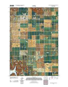 Artichoke Butte NE 2012 topographic map thumbnail