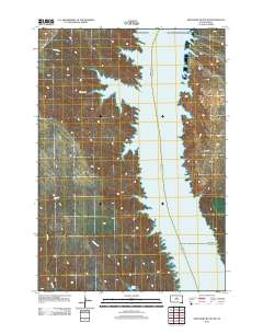 Artichoke Butte NW 2012 topographic map thumbnail