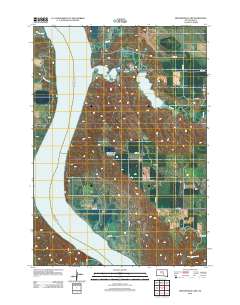 Bedashosha Lake 2012 topographic map thumbnail
