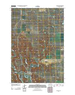 Bullhead 2012 topographic map thumbnail