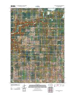 Clear Lake South 2012 topographic map thumbnail