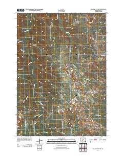 Cedar Butte NW 2012 topographic map thumbnail