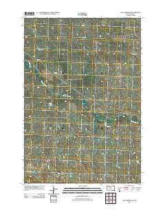 Coal Springs SE 2012 topographic map thumbnail
