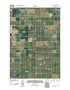 Chapelle Lake NW 2012 topographic map thumbnail