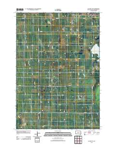 De Smet SE 2012 topographic map thumbnail