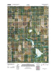 Deadmans Lake 2012 topographic map thumbnail