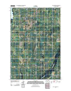 Daly Corners 2012 topographic map thumbnail