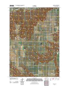 Dalzell 2012 topographic map thumbnail