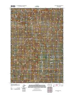 Deep Creek SE 2012 topographic map thumbnail