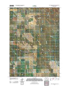 Fort George Butte SE 2012 topographic map thumbnail
