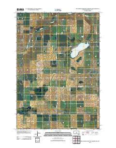 Gettysburg Municipal Airport SW 2012 topographic map thumbnail