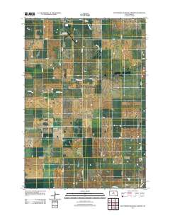 Gettysburg Municipal Airport 2012 topographic map preview