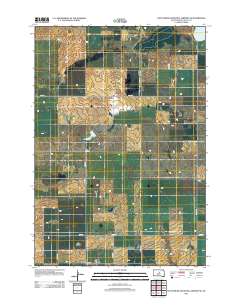 Gettysburg Municipal Airport SE 2012 topographic map preview