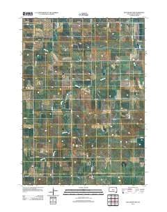 Dog Ear Buttes 2012 topographic map thumbnail