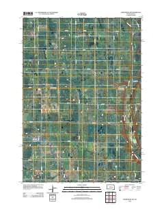 Forestburg NW 2012 topographic map thumbnail