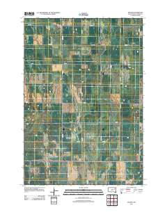 Doland 2012 topographic map thumbnail