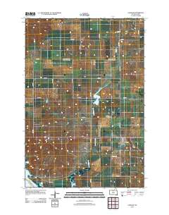 Glenham 2012 topographic map thumbnail