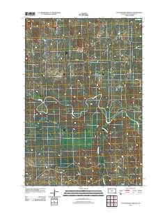 Cottonwood Creek NE 2012 topographic map thumbnail
