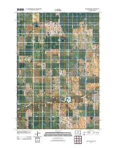 Faulkton West 2012 topographic map thumbnail