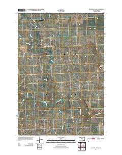 Glad Valley SW 2012 topographic map thumbnail