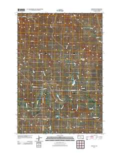 Imogene 2012 topographic map thumbnail