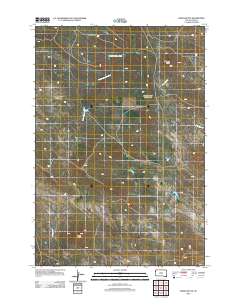 Indian Butte 2012 topographic map thumbnail