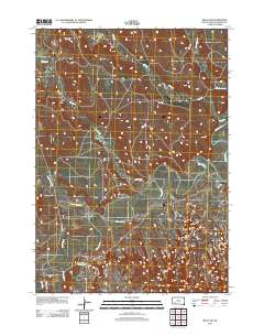 Imlay SW 2012 topographic map thumbnail