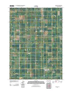 Delmont 2012 topographic map thumbnail