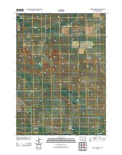 Hidden Timber SE 2012 topographic map thumbnail